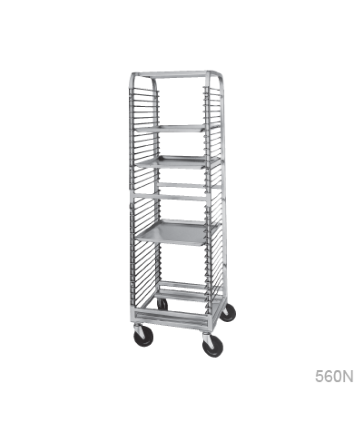 Heavy Duty Baking Tray Rack Trolley (wire type) 